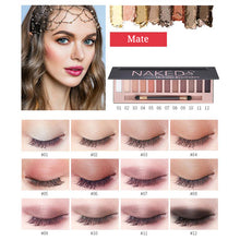 Palette 12 Couleurs Mate ou Brillant